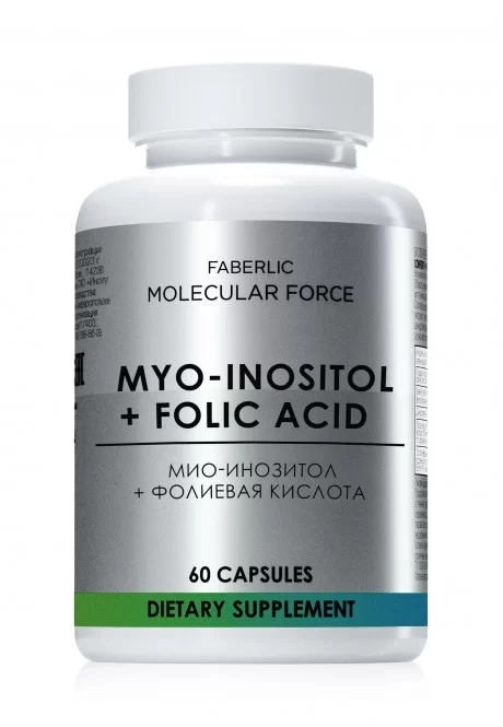 Биологически активная добавка к пище «Мио-инозитол с фолиевой кислотой» Molecular Force