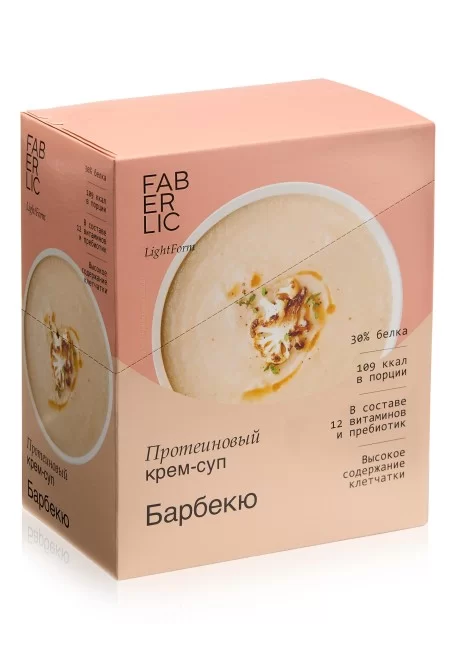 Протеиновый крем-суп Барбекю
