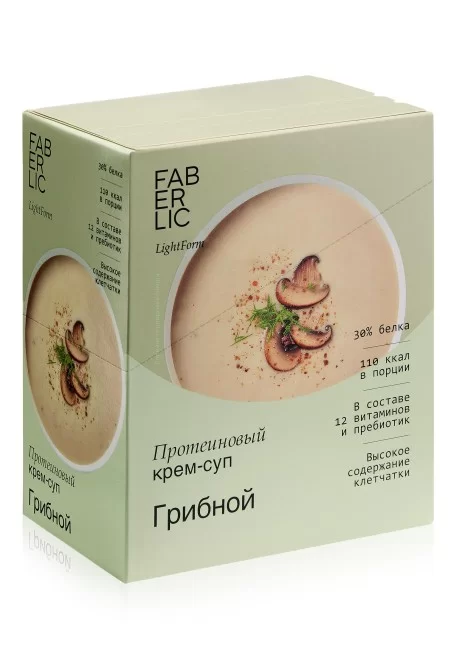 Протеиновый крем-суп Грибной