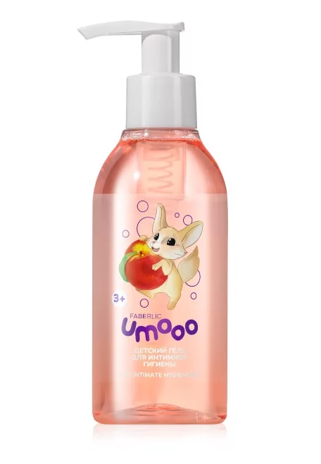 Детский гель для интимной гигиены Umooo 3+