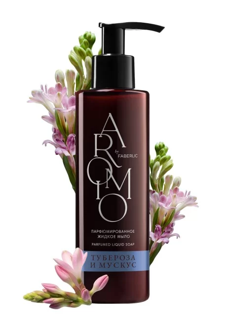 Парфюмированное жидкое мыло «Тубероза и мускус»
