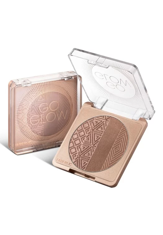 Гибридная пудра с эффектом загара Go Glow: Sun Kiss