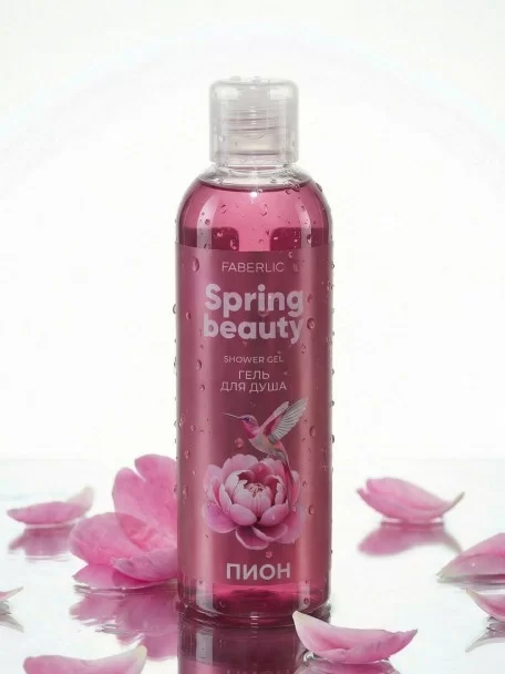 Гель для душа «Пион» Spring Beauty