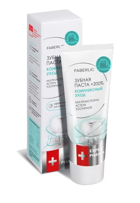Концентрированная зубная паста «Комплексный уход» Expert Pharma
